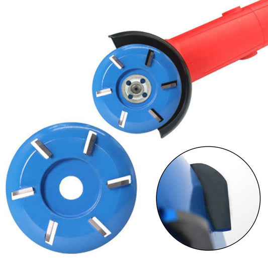 6 Teeth Wood Turbo Carving Disc Grinding Wheel 5 8 7 Arbor Bushing Peaceful Pleasures Health and Wellness