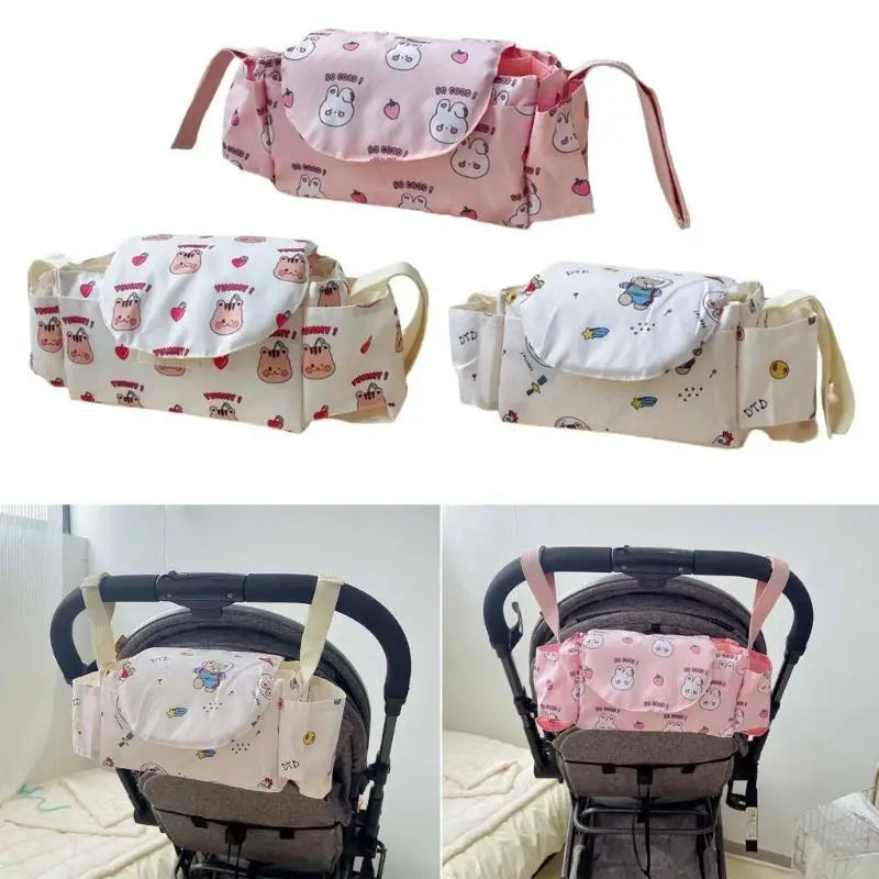 Baby Stroller Hanging Bag | Diaper, Bottle & Wipes Organizer Stroller Organizer Bag Peaceful Pleasures Health and Wellness