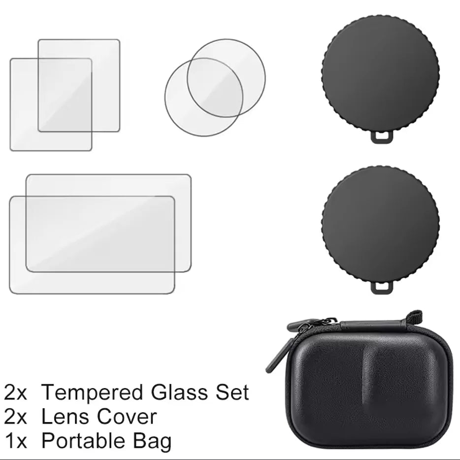 DJI Action 6 Hard Shell Case & Accessories Kit | EVA Carry Bag
