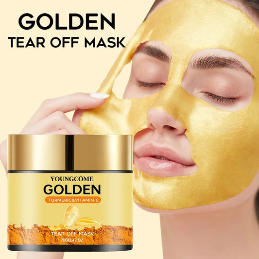 YOUNGCOME 24K Gold Collagen Peel-Off Face Mask 40/70g Gold Peel-Off Face Mask Oasis Select
