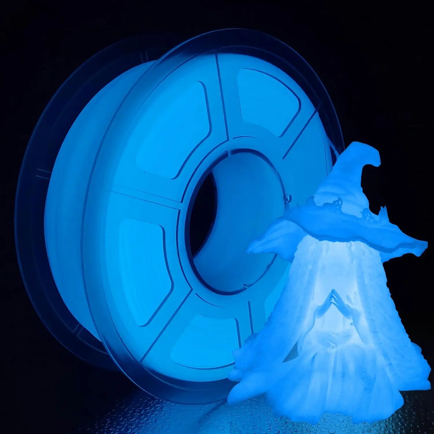 3D Maliang Glow Rainbow PLA Filament 1.75mm | Luminous Colors