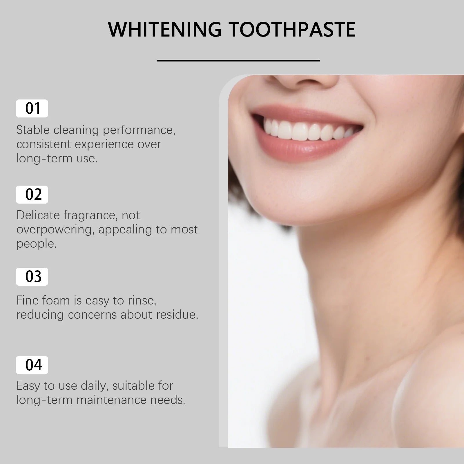 Gentle Cleansing Toothpaste Teeth Stain Removal Reduce Oral Odor Protect Gum Refreshing Oral Hygiene Dental Whitening Toothpaste Peaceful Pleasures Health and Wellness