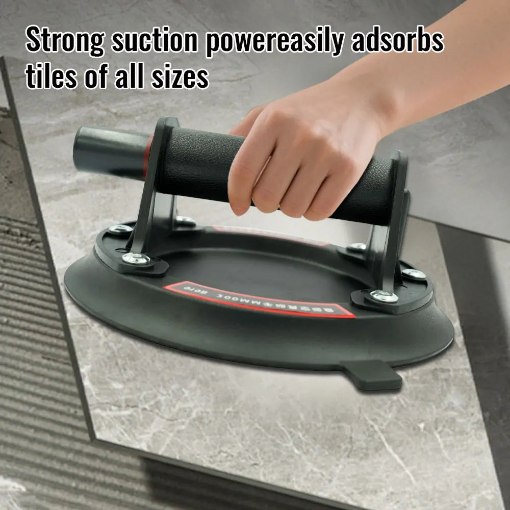 Vacuum Suction Cup 200kg Loading Capacity Heavy Duty Vacuum Spreader for Tile Adsorption Granite Glass Lifting 8inch Cup Peaceful Pleasures Health and Wellness