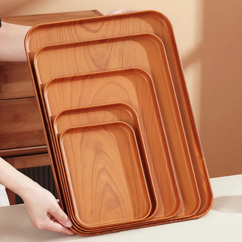 Rectangular Plastic Serving Tray – Buffet, Dessert & Candy Display