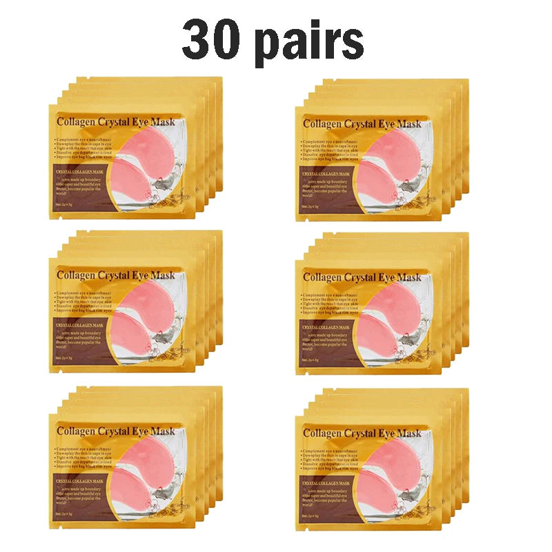 Gold Collagen Crystal Eye Patches – Firming & Moisturizing Mask
