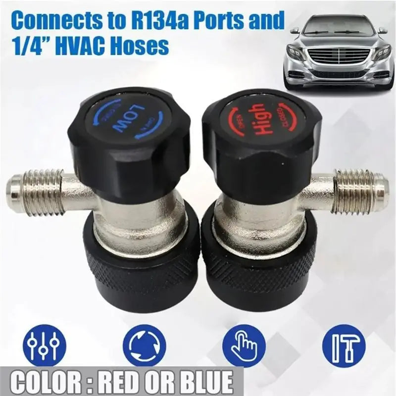 A36T-R134ar 1234Yf Adjustable Quick Coupling Refrigerant Fluorinated Coupling Tool Auto Air Conditioning Conditioner 34A Adapter Peaceful Pleasures Health and Wellness