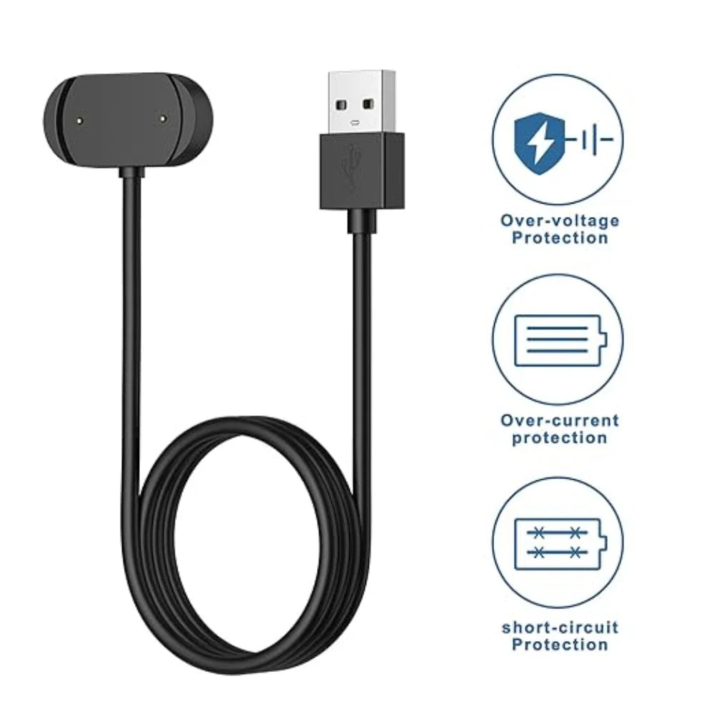 Amazfit GTR3 GTR4 GTS3 GTS4 T-Rex2 USB Fast Charger Dock Smartwatch Charger Dock Oasis Select