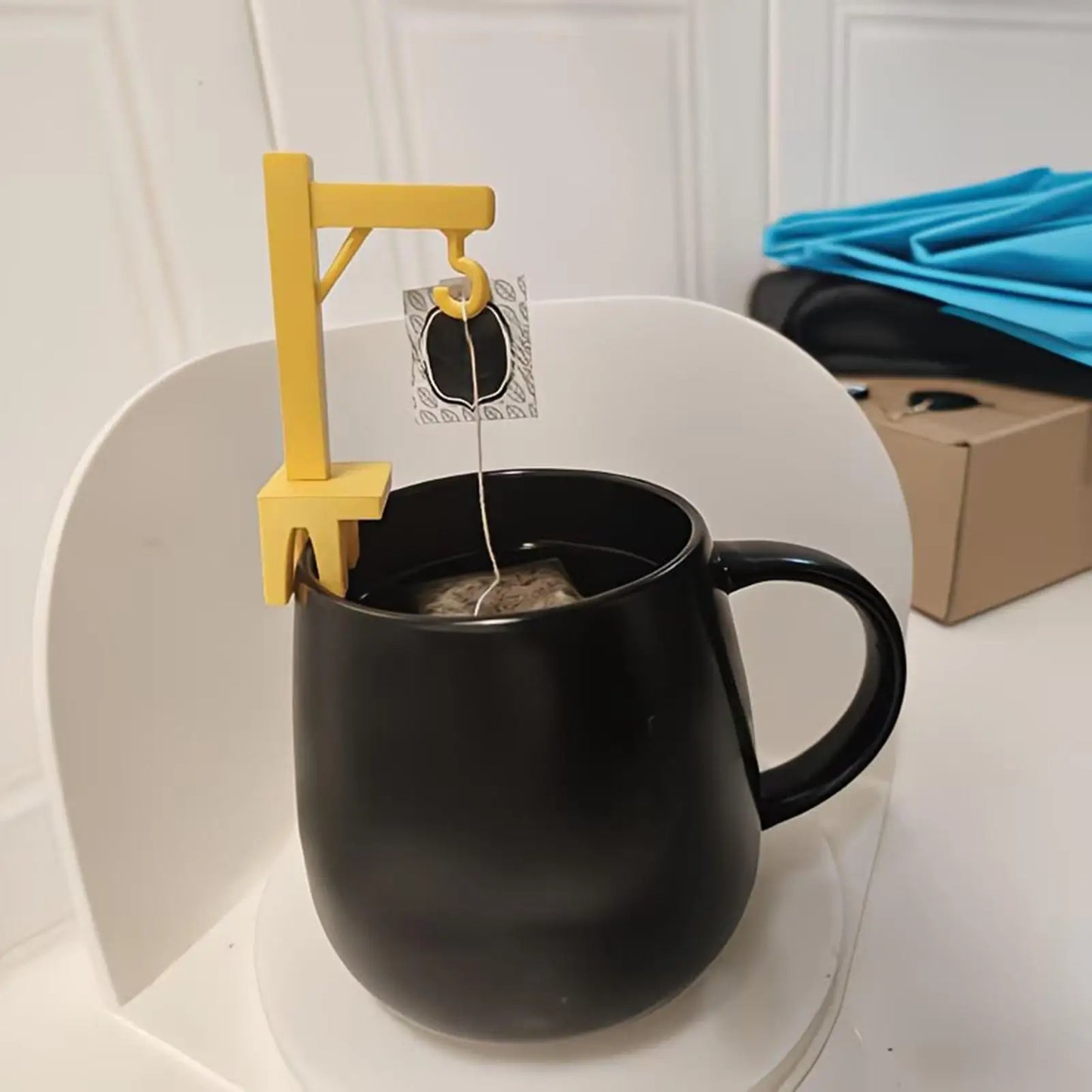 Crane Tea Bag Holder Clip – Reusable Cup Edge Hanger