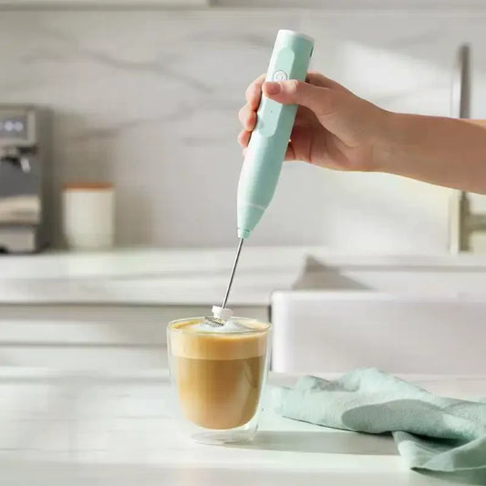 Rechargeable Electric Egg Beater | 3-Speed Cordless Whisk Electric Hand Mixer Peaceful Pleasures Health and Wellness