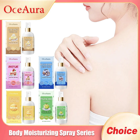 OceAura Strawberry Body & Hair Moisturizing Spray 100ml Body Moisturizing Spray Oasis Select