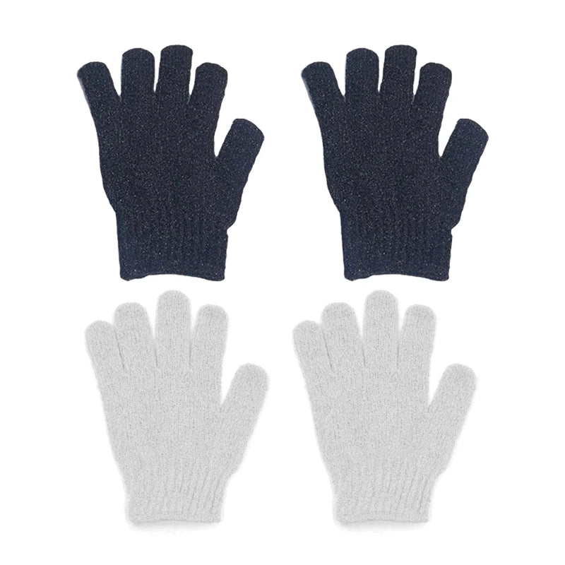 Exfoliating Shower Gloves – Body Scrub for Men & Women