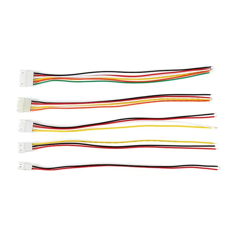 5Pair XH2.54 2/3/4/5/6 Pin Pitch 2.54mm Cable Wire Connector XH Plug Male Female Battery Charging Cable 100mm/150mm/200mm Length Peaceful Pleasures Health and Wellness