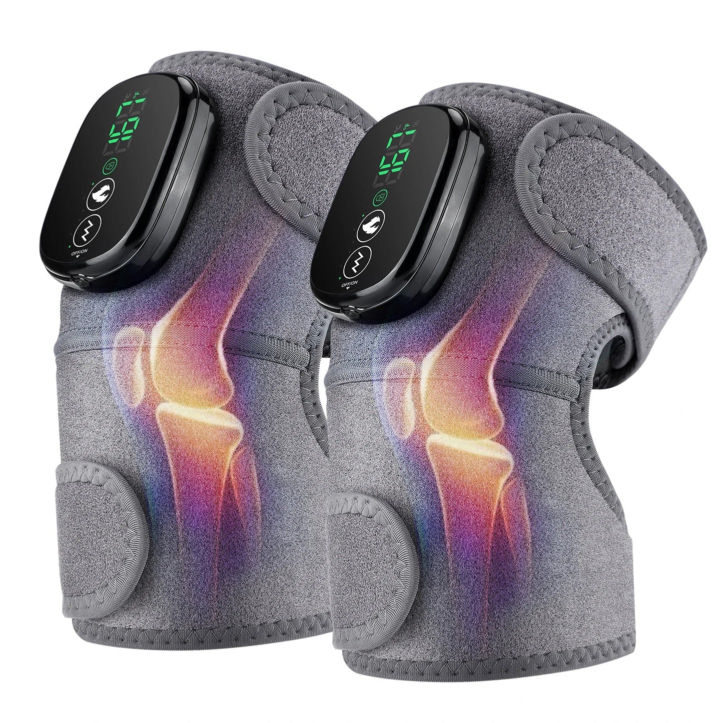 3-in-1 Heated Vibration Knee Shoulder & Elbow Massager