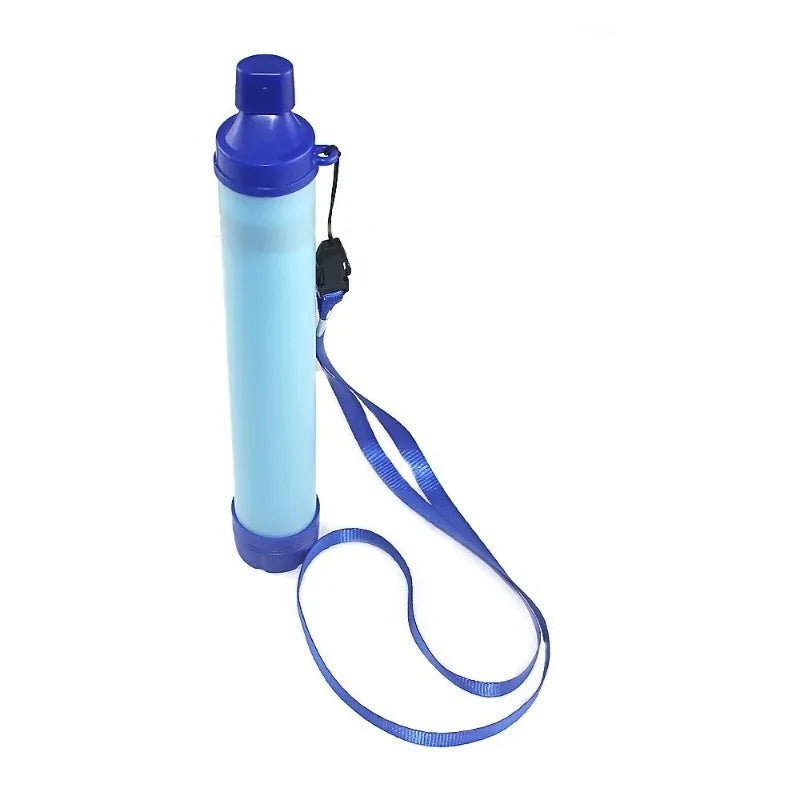 Multifunctional Portable Filter Direct Drinking Water Pipe Wilderness Survival Drinking Water Purifier Emergency Tool Peaceful Pleasures Health and Wellness