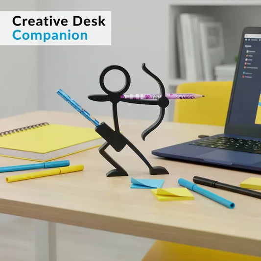 3D Printed Stick Figure Pencil Holder – Desk Organizer Gift Pencil Holder Oasis Select