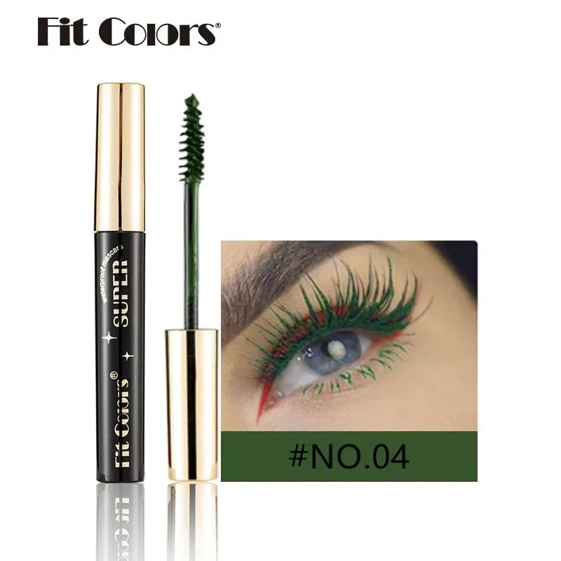 4D Colored Mascara – Waterproof, Volumizing & Lengthening