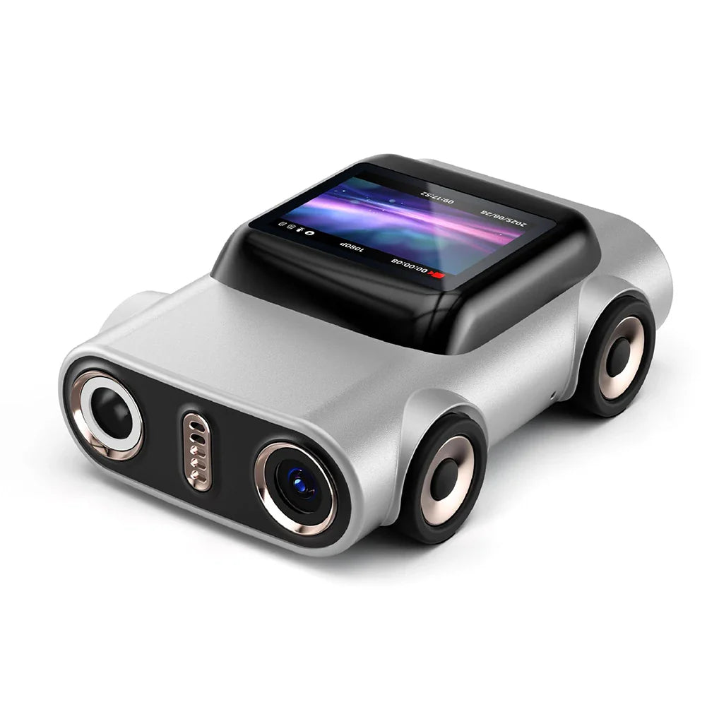 2K HD Car-Shaped Keychain Camera | 130° Wide Angle Auto Focus