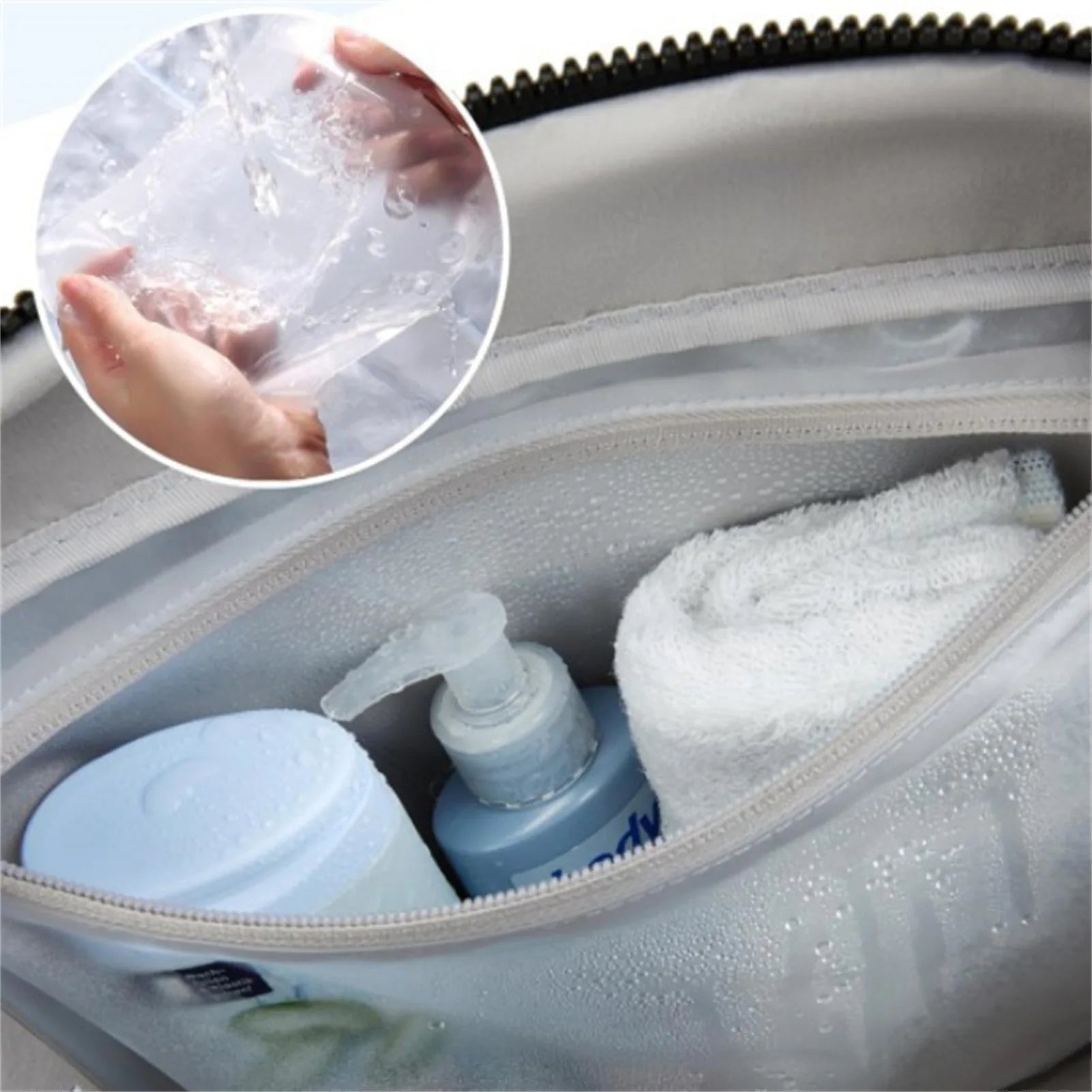 Travel Gym Bag Large Capacity with Separate Compartment Design for Short Trips Sports Outdoor Activities Peaceful Pleasures Health and Wellness