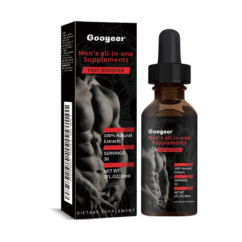 Googeer Men's Supplement Drops | Pueraria Lobata | 30 Servings