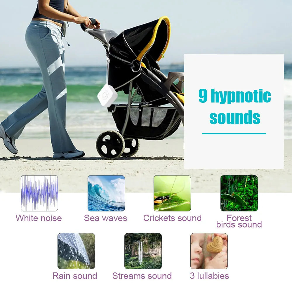 dodocool White Noise Machine | 9 Sounds, Baby Sleep Soother