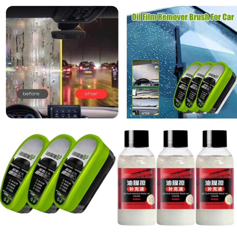 Car Oil Film Remover Brush for Effective Car Cleaning Peaceful Pleasures Health and Wellness