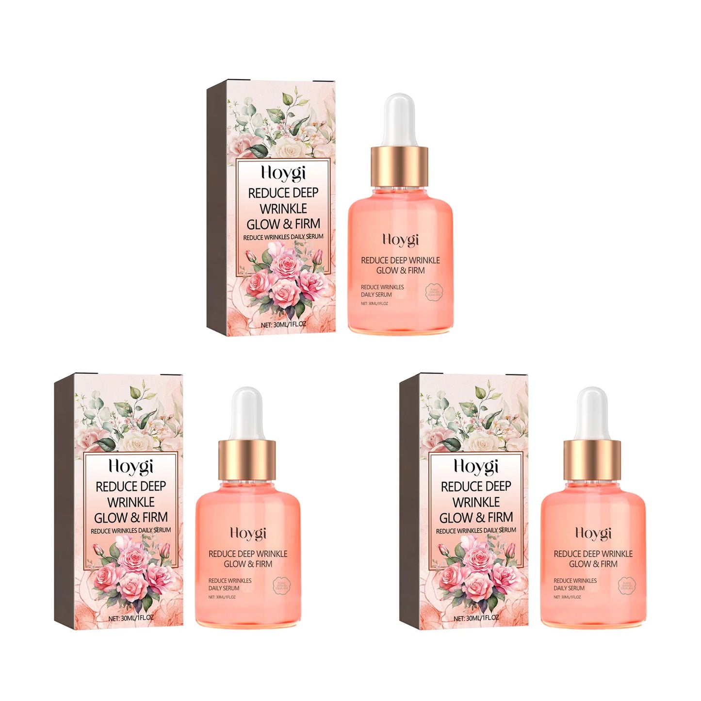 Rose Vitamin C Face Serum – Brighten, Firm & Hydrate 30ml