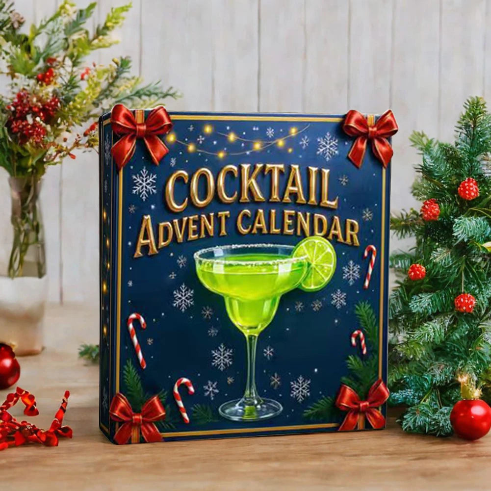 For Christmas Tree Cocktail Pendant Set Beer Whiskey Advents Calendar Of Premium Whiskey Beer Samples Present For Husband Dad Peaceful Pleasures Health and Wellness