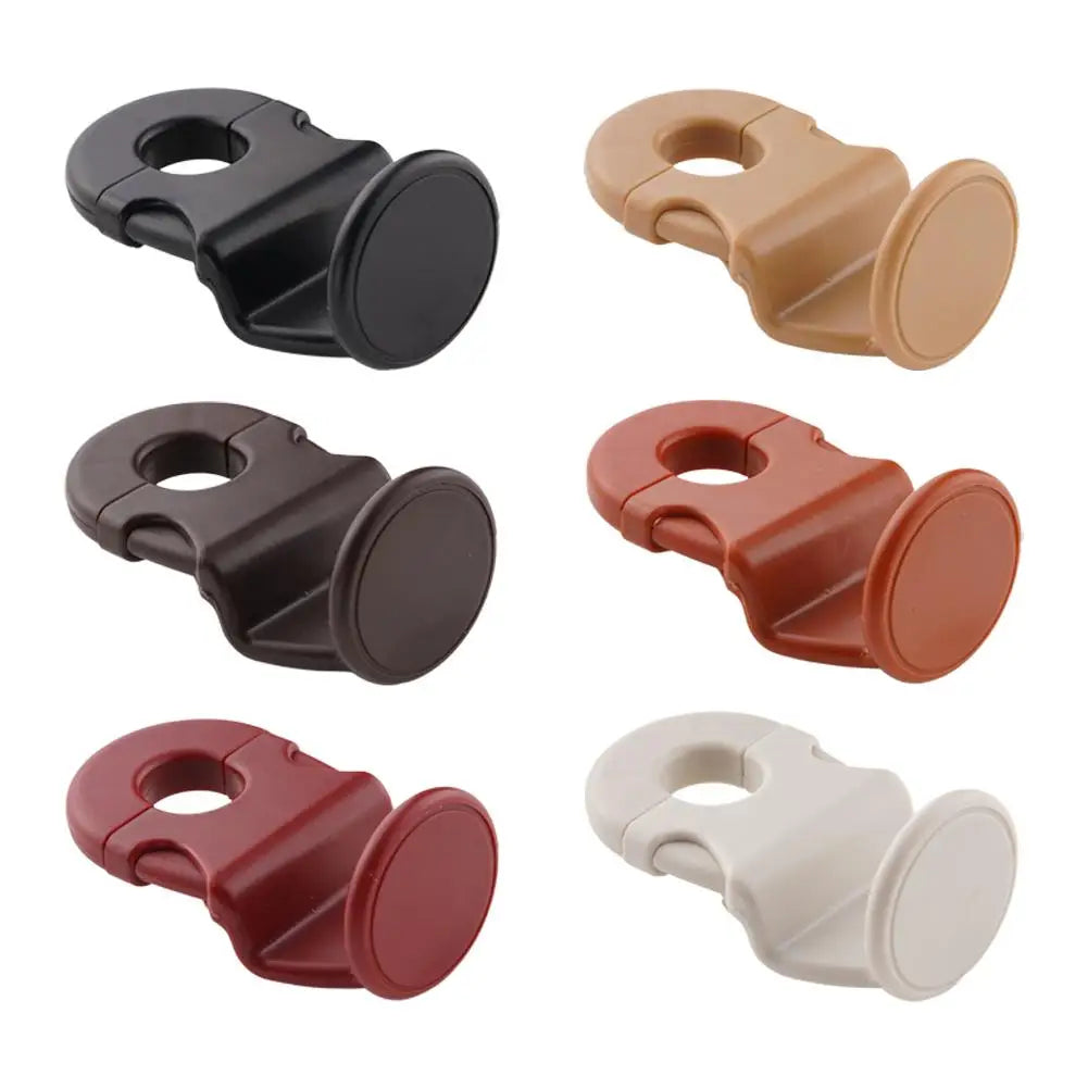 2-Pack Car Headrest Hooks | 20KG Heavy-Duty Back Seat Organizer