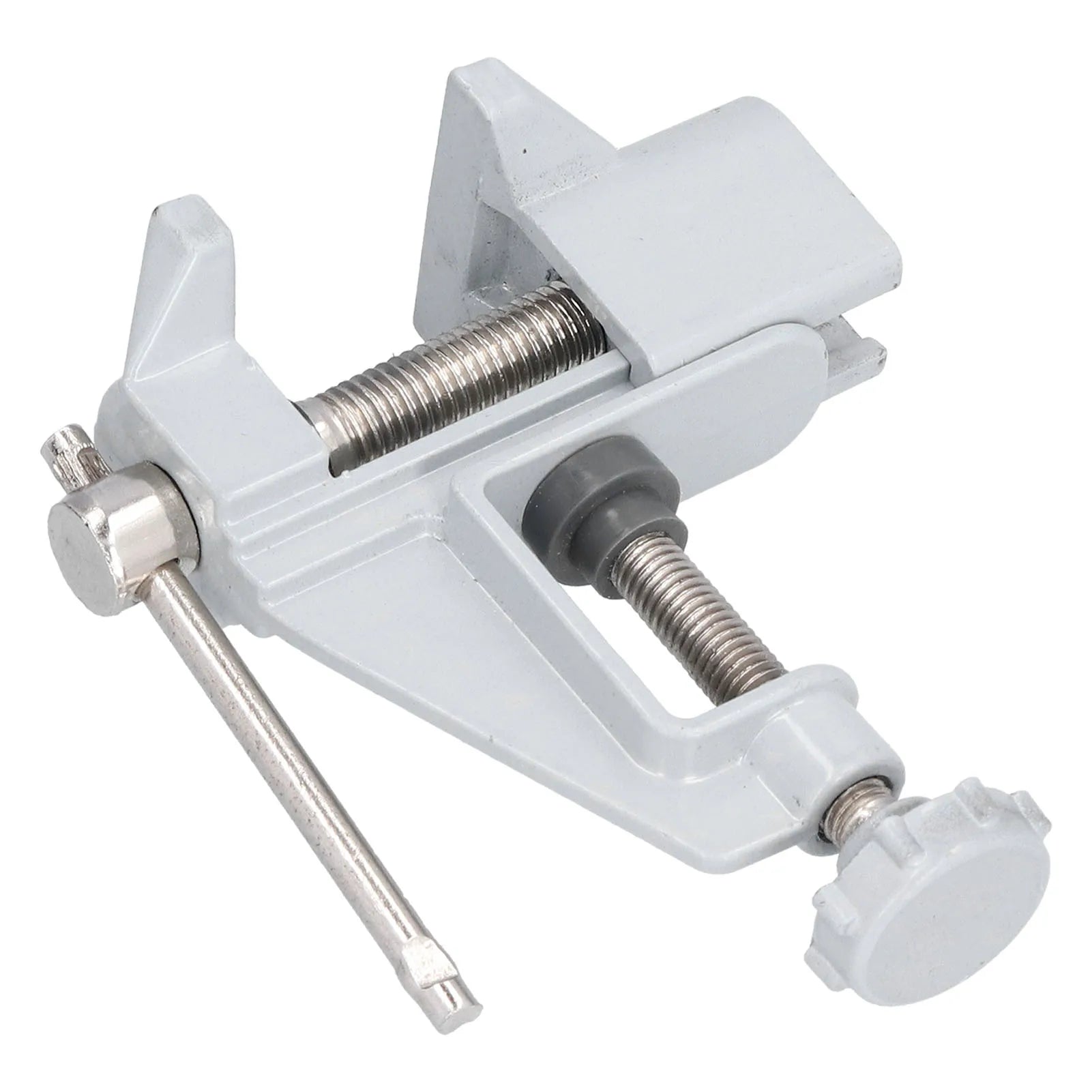 Table Vise Professional Mini Vise Multifunctional Aluminum Alloy for Garden for Woodworking for Courtyard Peaceful Pleasures Health and Wellness
