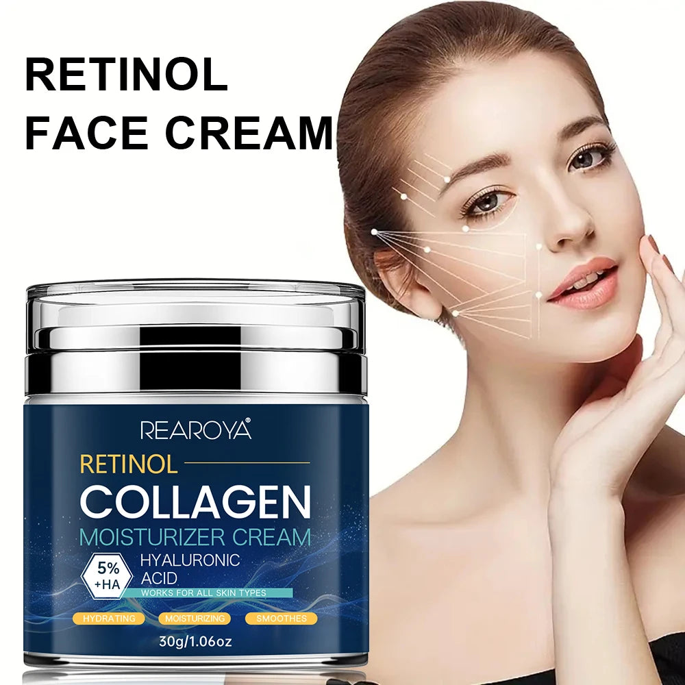 REAROYA Retinol Face Cream – Anti-Wrinkle & Moisturizer