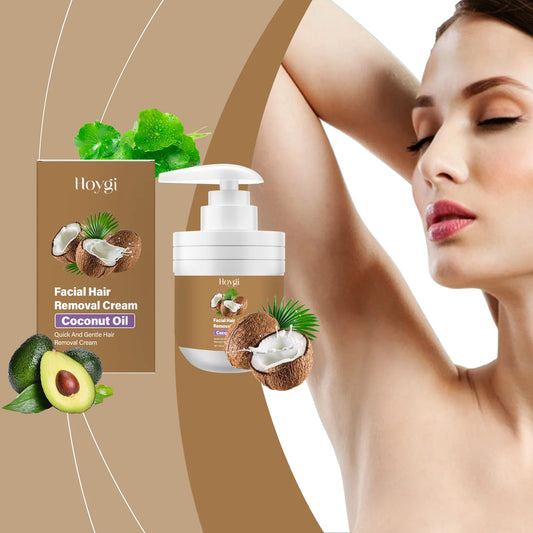 Coconut Hair Removal Cream – Painless, Soothing & No Irritation Hair Removal Cream Peaceful Pleasures Health and Wellness