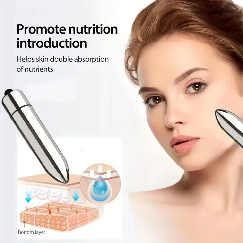 Mini Vibrating Facial & Eye Massager | Portable Beauty Tool