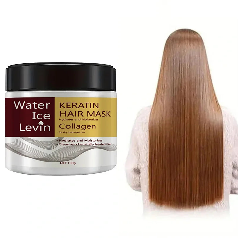 Keratin Collagen Hair Mask – Smoothing Moisturizing Conditioner