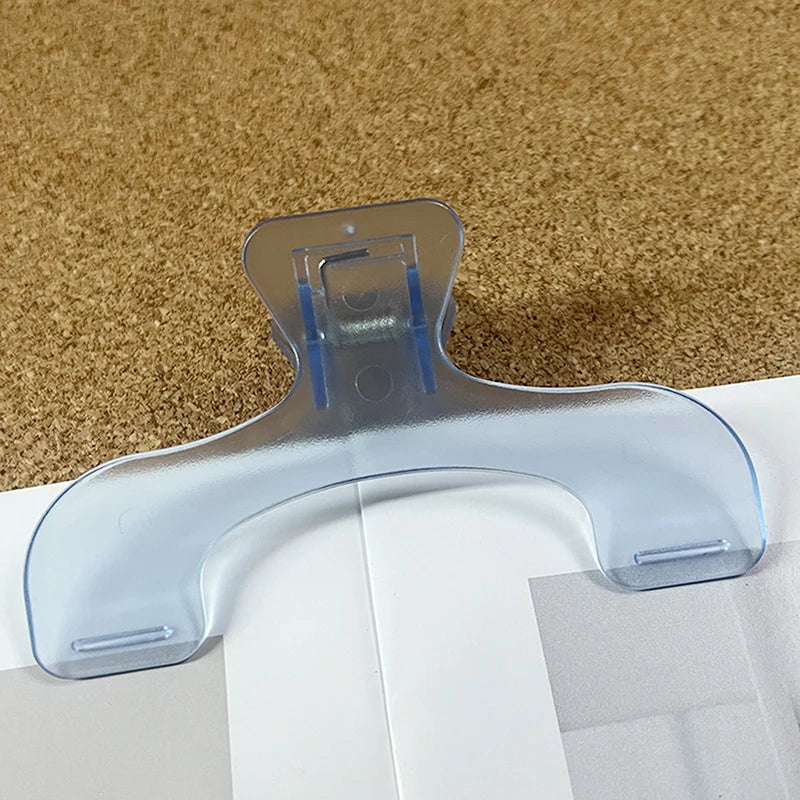 Frosted Transparent Book Page Holder Clip | Kawaii Desk Accessory