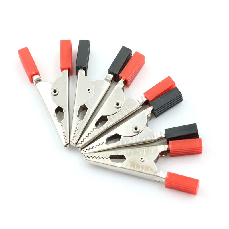 100A Insulated Alligator Clips – Car Battery Clamp Set (2pcs)