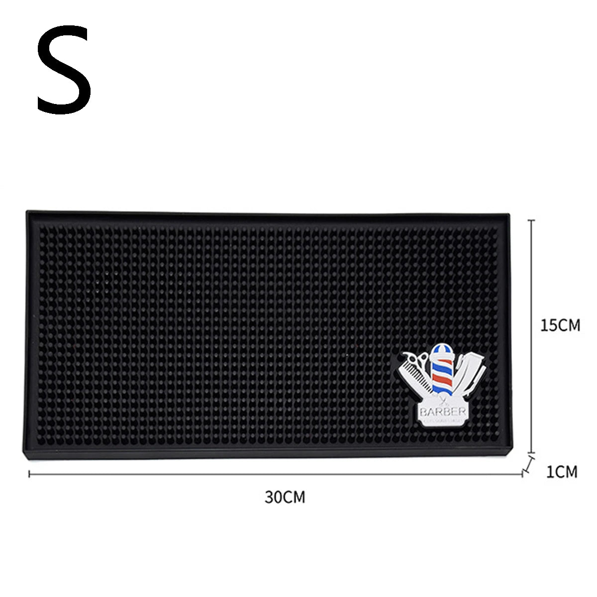 Barbershop Silicone Non-slip Station Mat Hairdressing Scissor Tool Storage Display Pad Professional Salon Bar Accessory Supplies Peaceful Pleasures Health and Wellness S