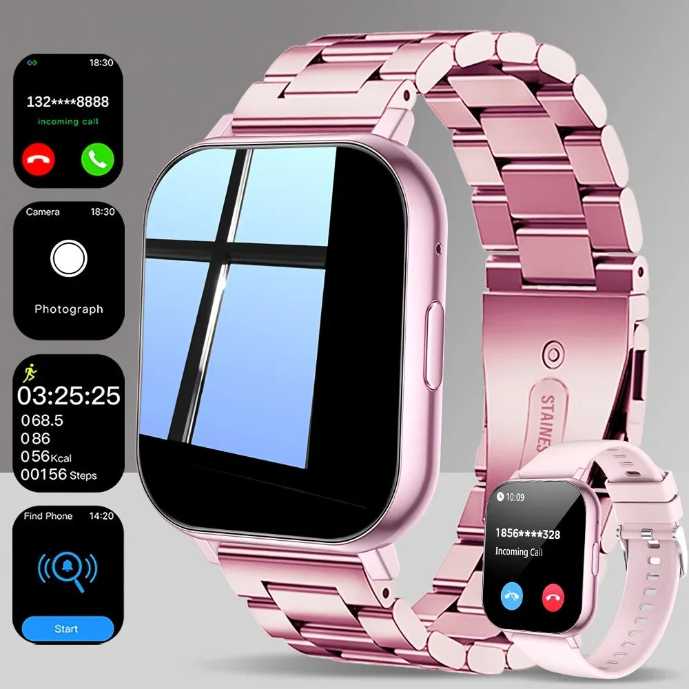 ERUN Premium Smart Watch – Multi-Sport, Call & Music Control