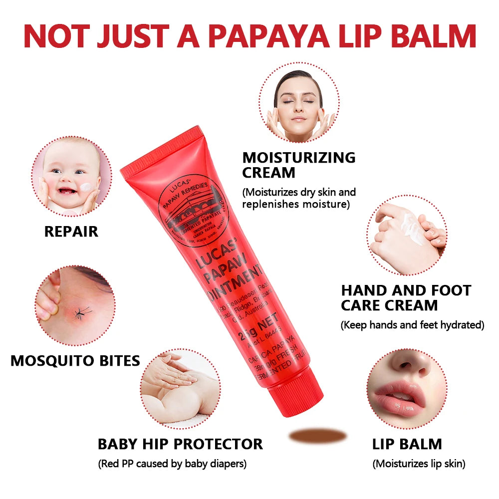 Papaw Ointment Multifunctional Lip Balm – 25g Peaceful Pleasures Health and Wellness