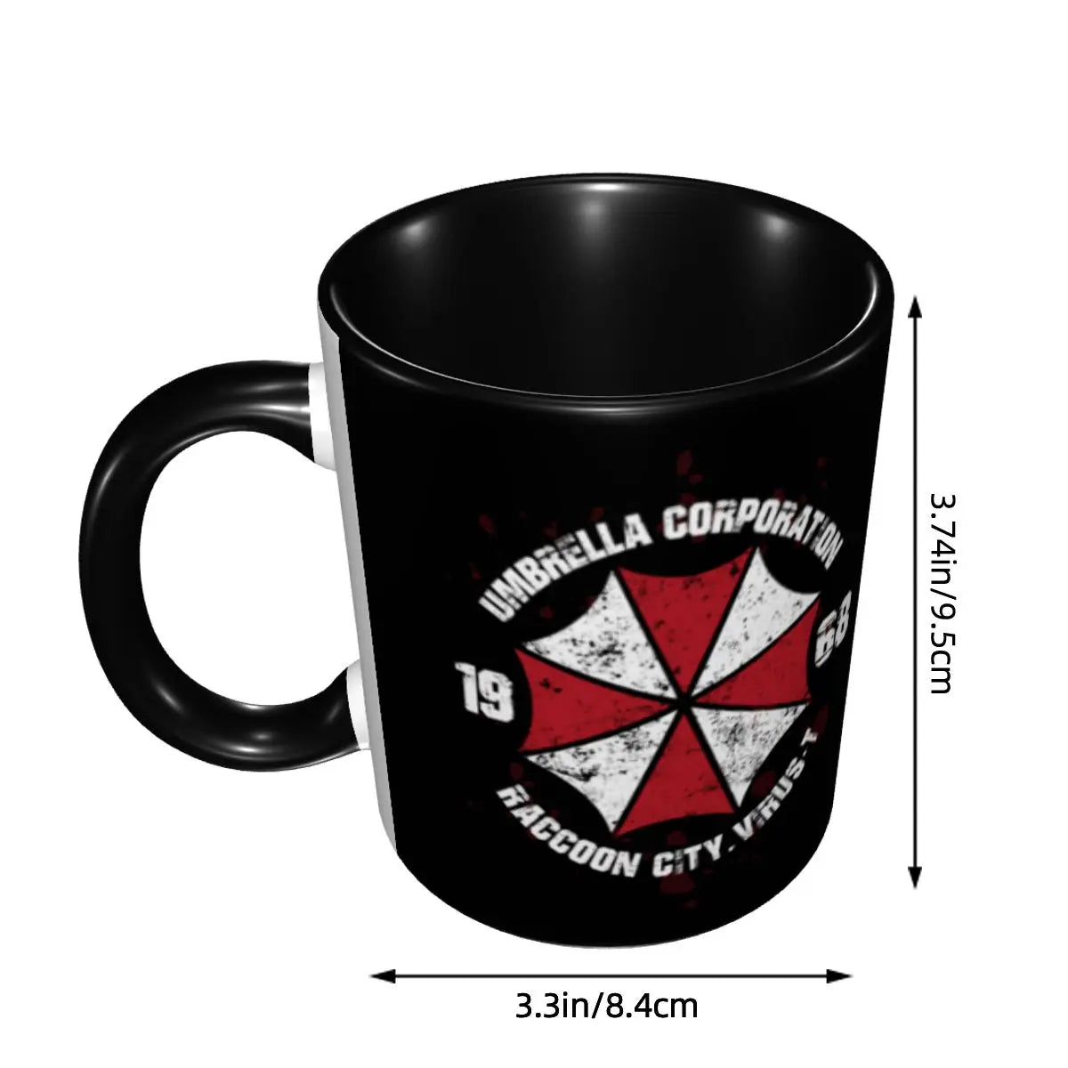 Umbrella Resident Evils 4 Game Coffee Mug DIY Custom Ceramic Mug Creative Present Peaceful Pleasures Health and Wellness