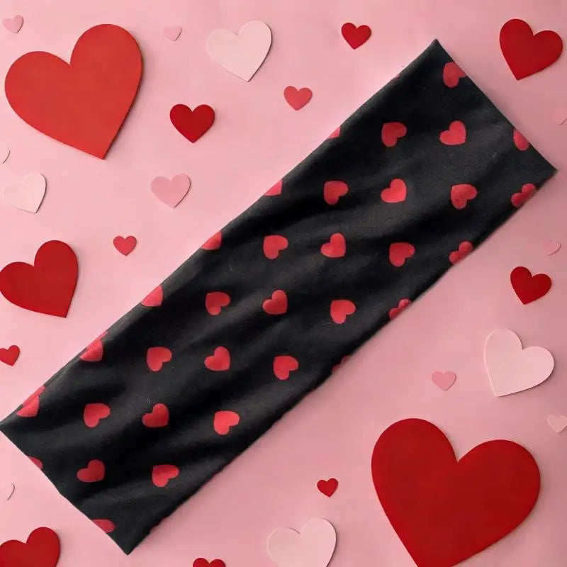Love Print Hair Band – Korean Sports & Yoga Headband for Girls