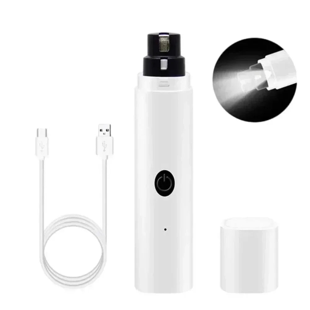 USB Rechargeable Quiet Electric Pet Nail Grinder – Dogs & Cats Pet Nail Grinder Peaceful Pleasures Health and Wellness
