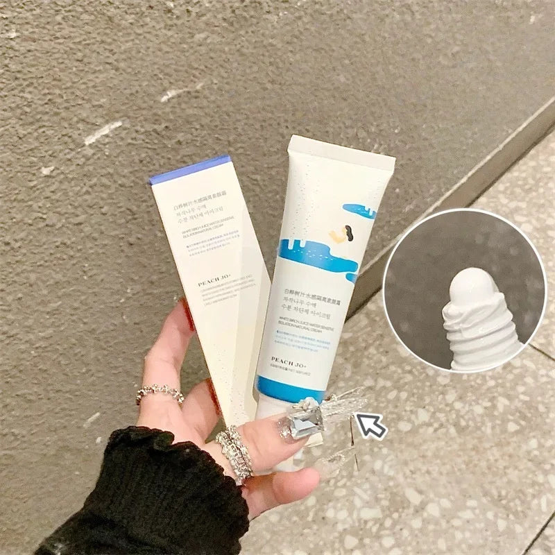 Korean Birch Sap Moisturizing Primer Soothing Lightweight Makeup Base Long-lasting Natural Makeup Effect Daily Brighten Cream Peaceful Pleasures Health and Wellness