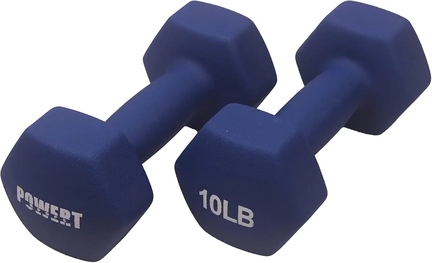 Colorful Hex Neoprene Dumbbell Pair for Grip Strength and Workouts Peaceful Pleasures Health and Wellness United States