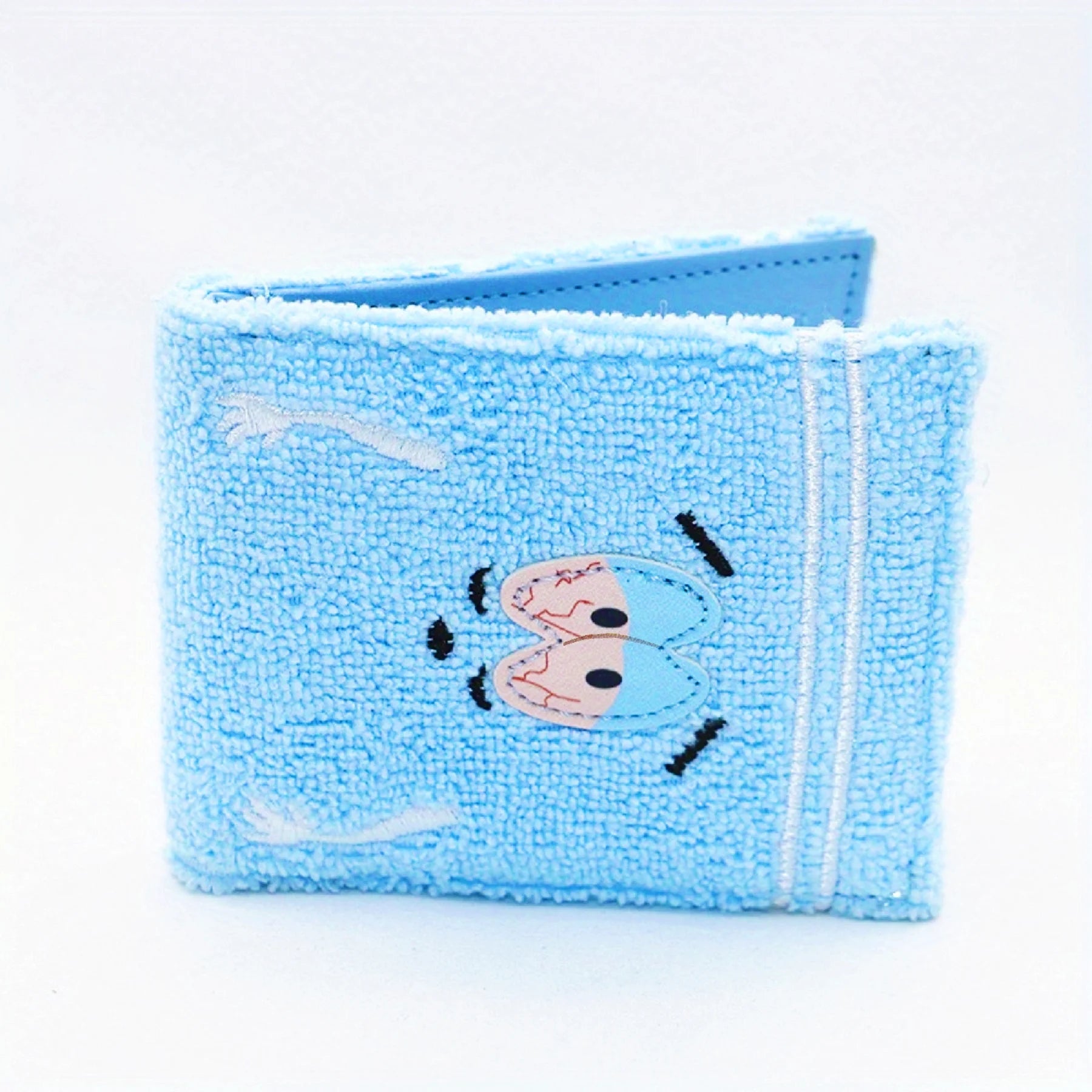 Anime Embroidered Fabric Wallet – Unisex ID & Card Holder Anime Fashion Wallet Peaceful Pleasures Health and Wellness