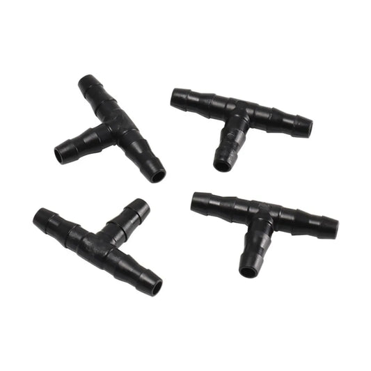 1/4" Drip Irrigation Fittings – Barbed Tees, Crosses & Plugs Drip Irrigation Fittings Oasis Select 10 pcs