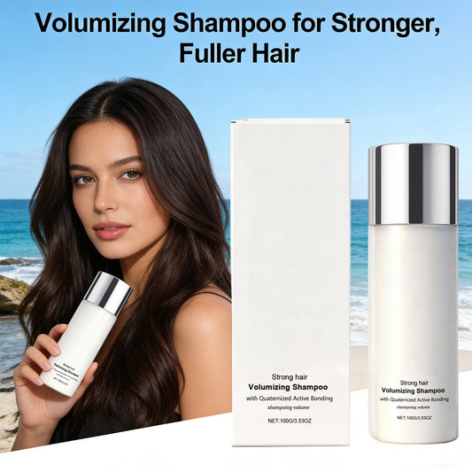 Volumizing Shampoo Thickening & Strengthening Hair Nourishing Scalp Reduce Dry Frizz Hair Lasting Freshing Repair Hair Care Peaceful Pleasures Health and Wellness