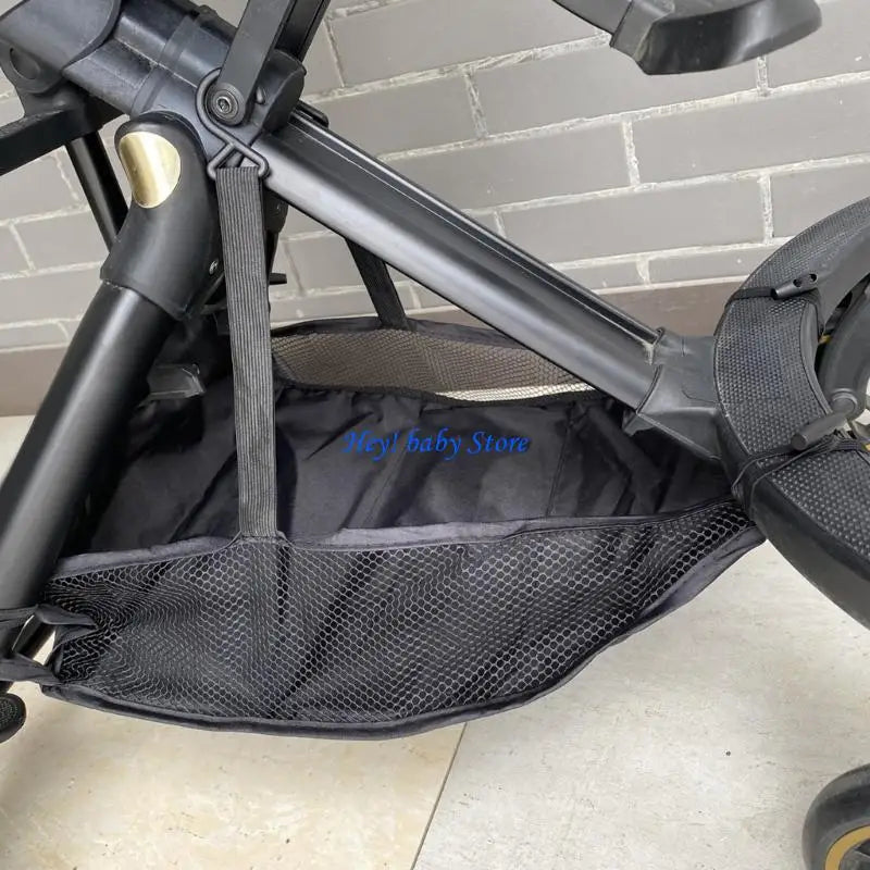 Oxford Pram Bottom Storage Basket | Stroller Organiser Bag