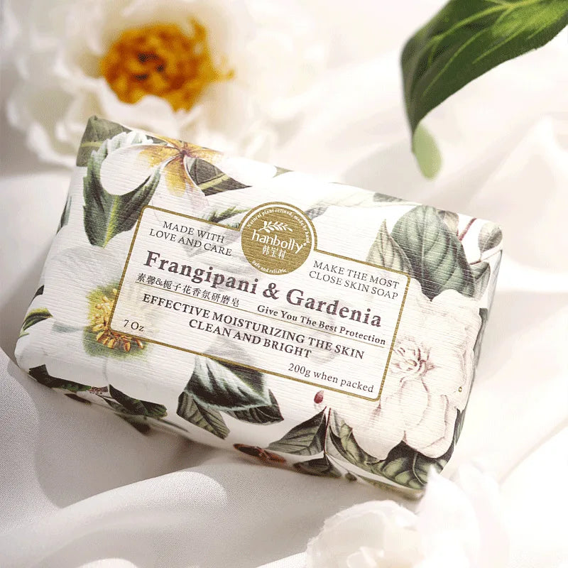 Floral Essential Oil Handmade Soap 200g – Gift & Body Care