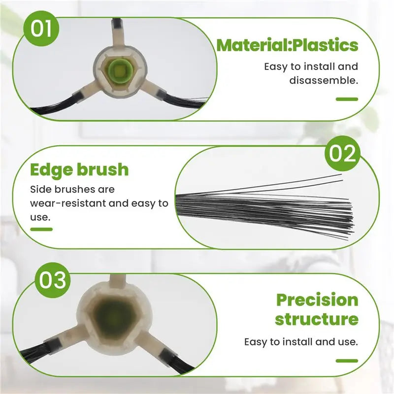 A36T-Suitable For Lefant Sweeping Robot Accessories M201 / T700 / M500 / 501 Side Brush Filter Screen Peaceful Pleasures Health and Wellness