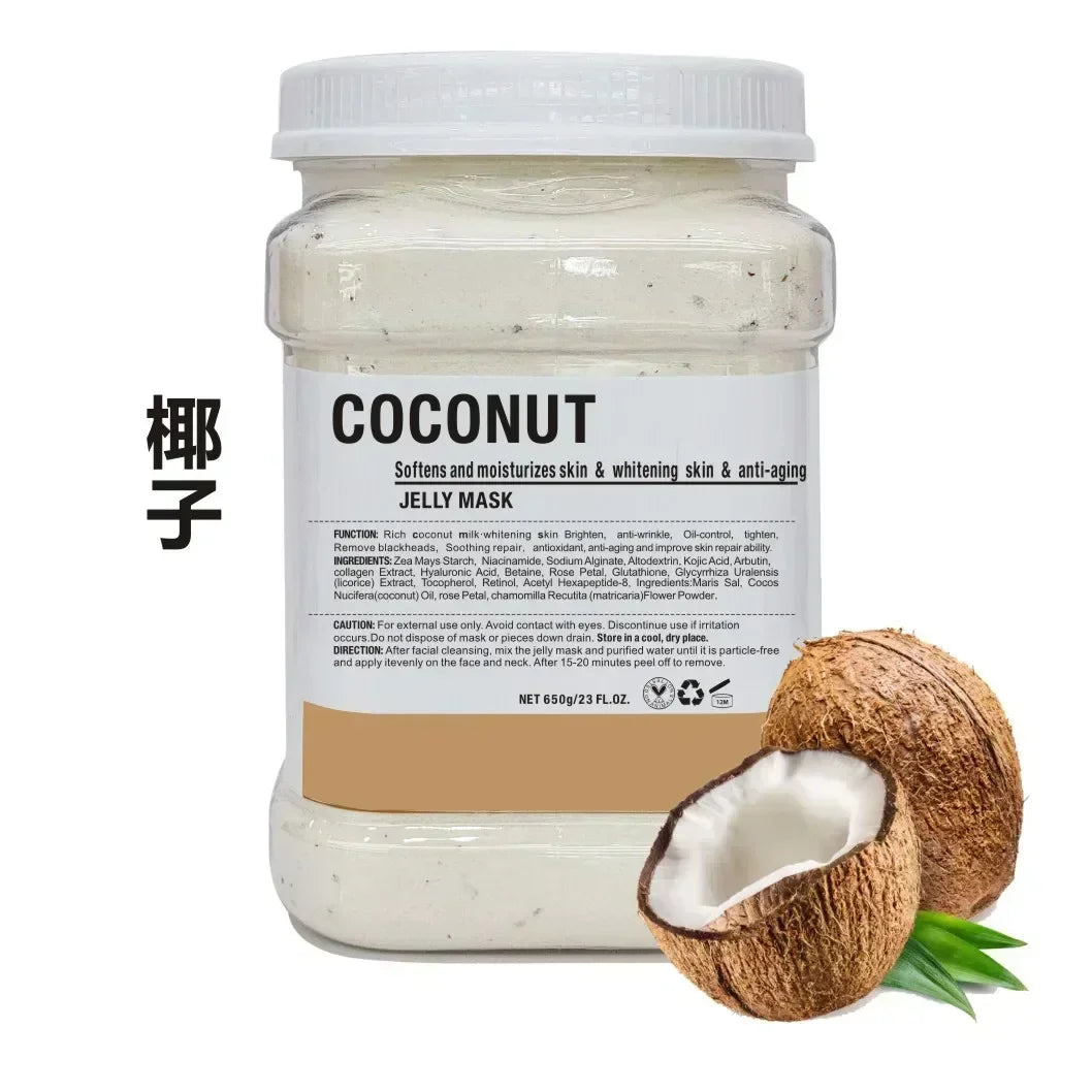 650g Arbutin Rose Jelly Peel-Off Mask – Vitamin C & 24K Gold